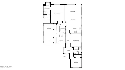 Floorplan - 6915 E Portia St, Mesa, AZ 85207 photo 1 of 1