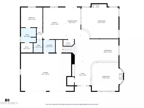 Floorplan - 3955 E Indigo Bay Ct, Gilbert, AZ 85234 photo 2 of 3