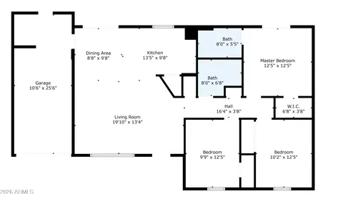 Floorplan - 210 El Camino Dr, Phoenix, AZ 85020 photo 1 of 1