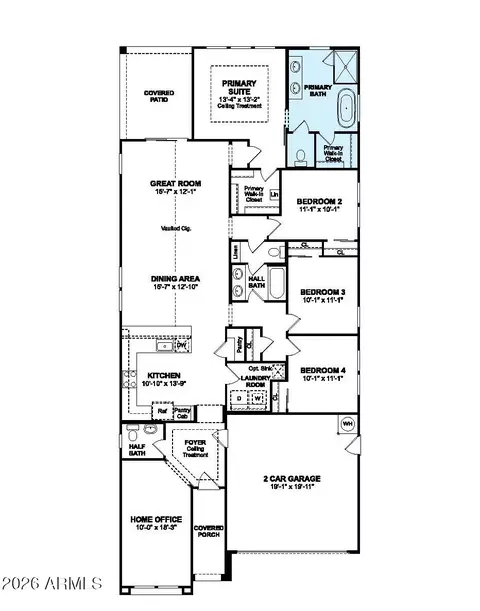 Floorplan - 7771 W Sands Rd, Glendale, AZ 85303 photo 1 of 1