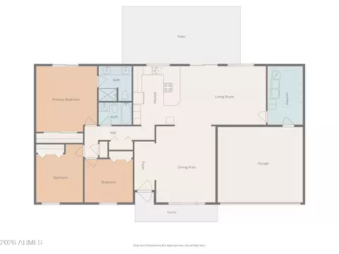 Floorplan - 3916 E Bloomfield Rd, Phoenix, AZ 85032 photo 1 of 2