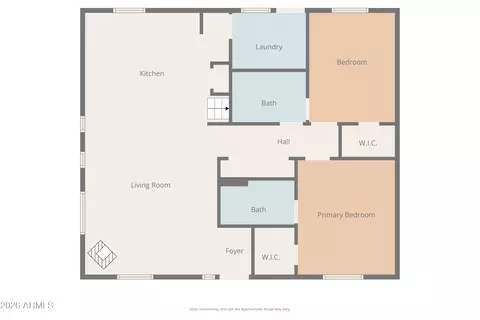 Floorplan - 2243 Sitgreaves Dr, Overgaard, AZ 85933 photo 4 of 5