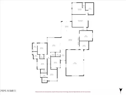 Floorplan - 4319 E Marion Way, Phoenix, AZ 85018 photo 1 of 1