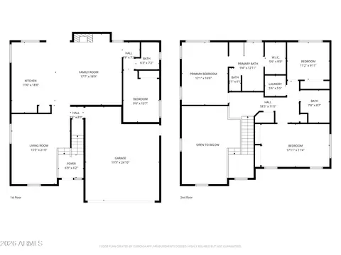 Floorplan - 4087 E Sidewinder Ct, Gilbert, AZ 85297 photo 6 of 6