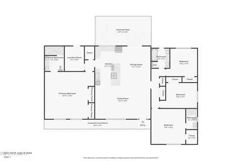 Floorplan - 902 E 10th Pl, Mesa, AZ 85203 photo 1 of 1