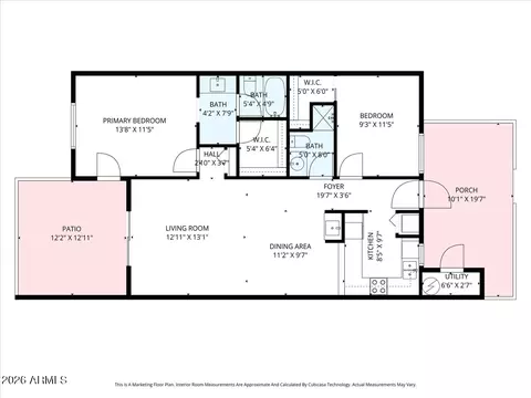 Floorplan - 4150 E Cactus Rd #120, Phoenix, AZ 85032 photo 1 of 1