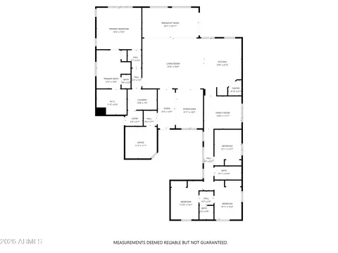 Floorplan - 862 E Hampton Ln, Gilbert, AZ 85295 photo 1 of 1