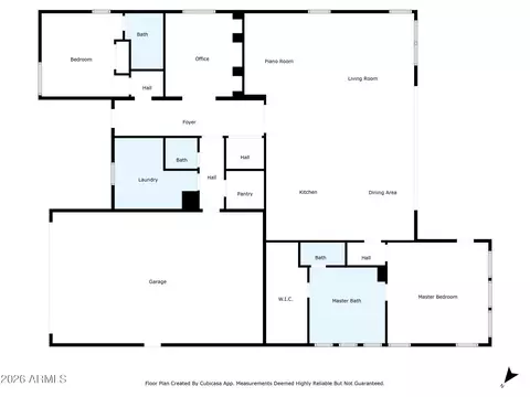 Floorplan - 17565 E Blaze Ln, Rio Verde, AZ 85263 photo 1 of 1