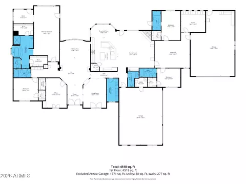 Floorplan - 3937 E Menlo Cir, Mesa, AZ 85215 photo 1 of 1