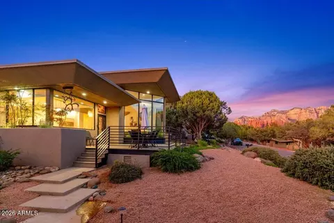 Exterior - 222 Bowstring Dr, Sedona, AZ 86336 photo 10 of 13