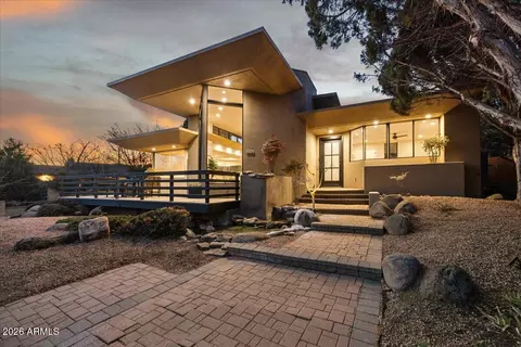 Exterior - 222 Bowstring Dr, Sedona, AZ 86336 photo 3 of 13