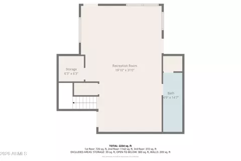 Floorplan - 5067 N Hilltop Dr, Pine, AZ 85544 photo 6 of 8