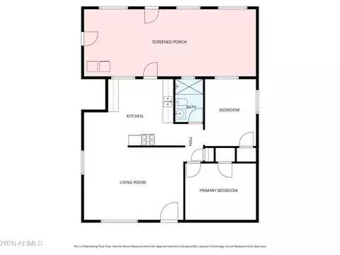 Floorplan - 2930 E Granada Rd, Phoenix, AZ 85008 photo 2 of 2