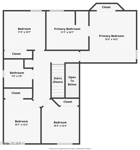 Floorplan - 466 W Smoke Tree Rd, Gilbert, AZ 85233 photo 2 of 2