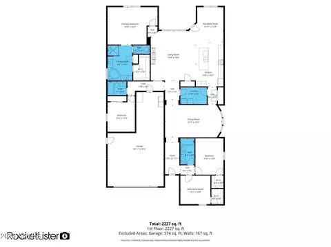 Floorplan - 3922 E Mia Ln, Gilbert, AZ 85298 photo 1 of 1