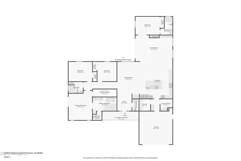 Floorplan - 4048 Edgemont Ave, Phoenix, AZ 85008 photo 2 of 3