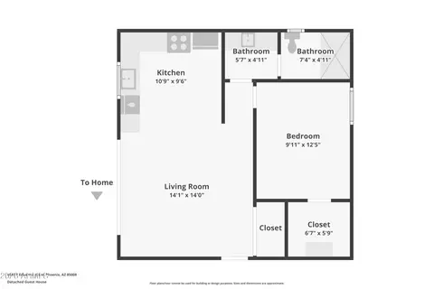 Floorplan - 4048 Edgemont Ave, Phoenix, AZ 85008 photo 3 of 3