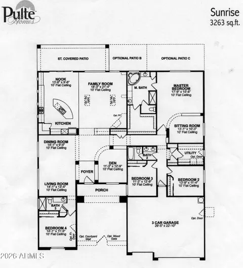 Floorplan - 26231 N 45th Dr, Phoenix, AZ 85083 photo 1 of 1