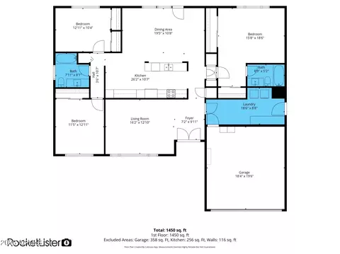 Floorplan - 3918 S Willow Dr, Tempe, AZ 85282 photo 2 of 2