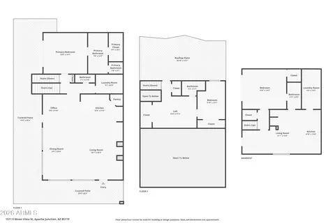Floorplan - 1511 E Moon Vista St, Apache Junction, AZ 85119 photo 4 of 4