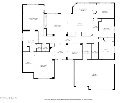 Floorplan - 415 E Desert Wind Dr, Phoenix, AZ 85048 photo 1 of 1