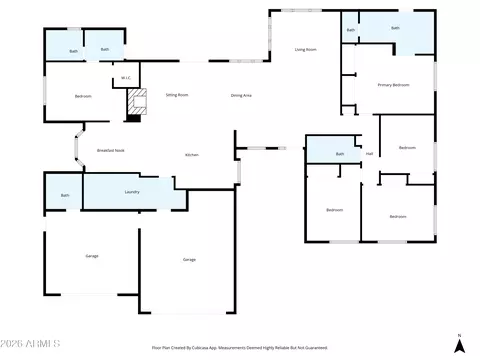 Floorplan - 940 E Secretariat Dr, Tempe, AZ 85284 photo 1 of 1