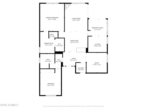 Floorplan - 6334 E Viewmont Dr #58, Mesa, AZ 85215 photo 1 of 1