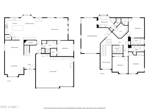 Floorplan - 7526 E Orion Cir, Mesa, AZ 85207 photo 1 of 3