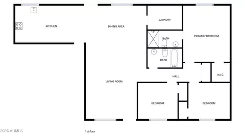 Floorplan - 23115 E Oxbow Dr, Florence, AZ 85132 photo 1 of 1