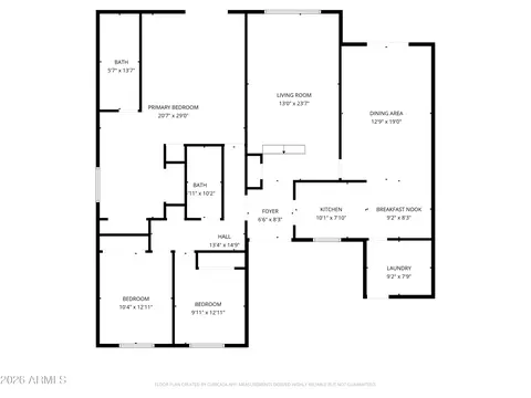 Floorplan - 2926 W Lamar Rd, Phoenix, AZ 85017 photo 1 of 2