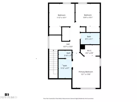Floorplan - 7264 E Melrose St, Mesa, AZ 85207 photo 3 of 3