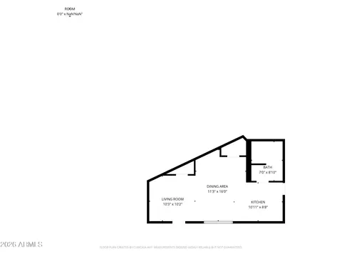 Floorplan - 8025 N 11th Pl, Phoenix, AZ 85020 photo 1 of 1