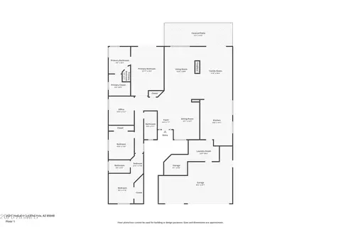 Floorplan - 762 E Verbena Dr, Phoenix, AZ 85048 photo 1 of 1