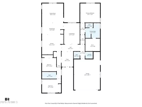 Floorplan - 3849 E Morrison Ranch Pkwy, Gilbert, AZ 85296 photo 1 of 1