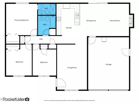 Floorplan - 8001 N 17th Dr, Phoenix, AZ 85021 photo 2 of 2