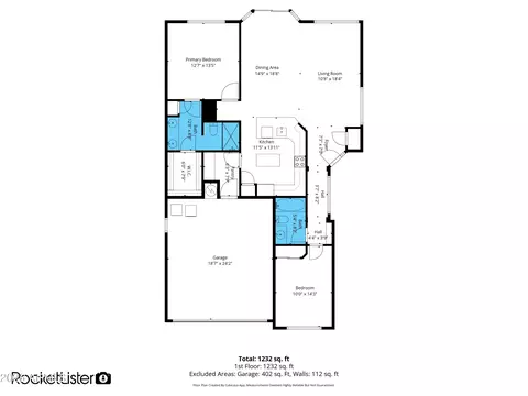 Floorplan - 4691 E Appleby Ct, Gilbert, AZ 85298 photo 1 of 2