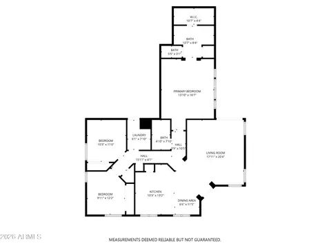 Floorplan - 2454 E Vermont Dr, Gilbert, AZ 85295 photo 2 of 2
