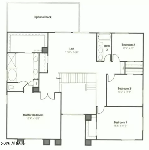 Floorplan - 3267 E Maplewood St, Gilbert, AZ 85297 photo 2 of 2