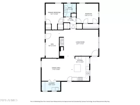 Floorplan - 2245 E Osborn Rd, Phoenix, AZ 85016 photo 1 of 3