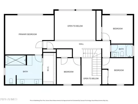 Floorplan - 3419 E Rosemonte Dr, Phoenix, AZ 85050 photo 5 of 6