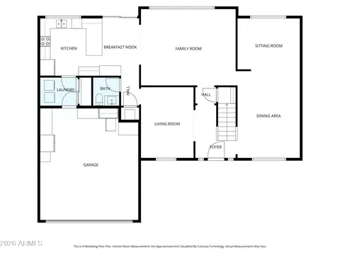 Floorplan - 3419 E Rosemonte Dr, Phoenix, AZ 85050 photo 4 of 6