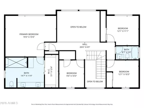 Floorplan - 3419 E Rosemonte Dr, Phoenix, AZ 85050 photo 2 of 6