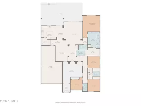 Floorplan - 2736 E Powell Way, Gilbert, AZ 85298 photo 1 of 2