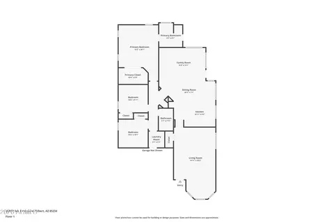 Floorplan - 3838 E San Remo Ave, Gilbert, AZ 85234 photo 1 of 1