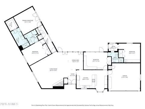 Floorplan - 2038 E Solano Dr, Phoenix, AZ 85016 photo 1 of 3