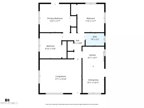 Floorplan - 1324 E Hall St, Tempe, AZ 85281 photo 1 of 1