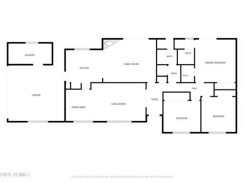 Floorplan - 1022 W Las Palmaritas Dr, Phoenix, AZ 85021 photo 1 of 2