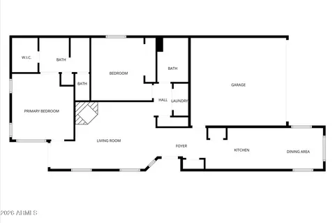 Floorplan - 6535 N 14th Pl, Phoenix, AZ 85014 photo 1 of 1