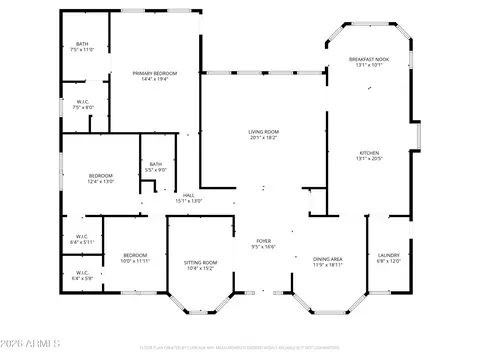 Floorplan - 332 E Harrison St, Gilbert, AZ 85295 photo 1 of 4
