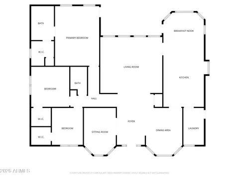Floorplan - 332 E Harrison St, Gilbert, AZ 85295 photo 2 of 4